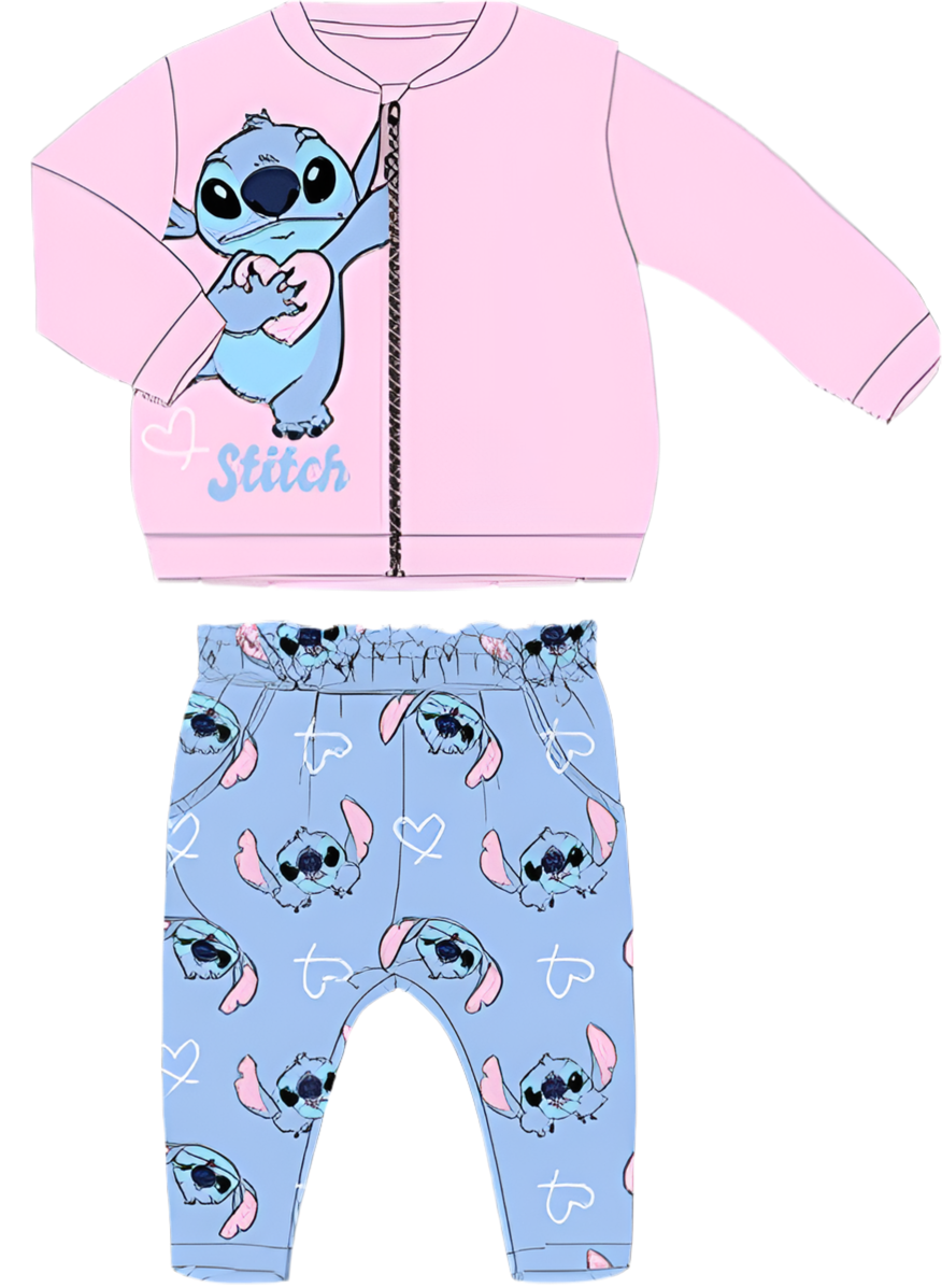 Ensemble bébé Stitch - Bleu 3 mois