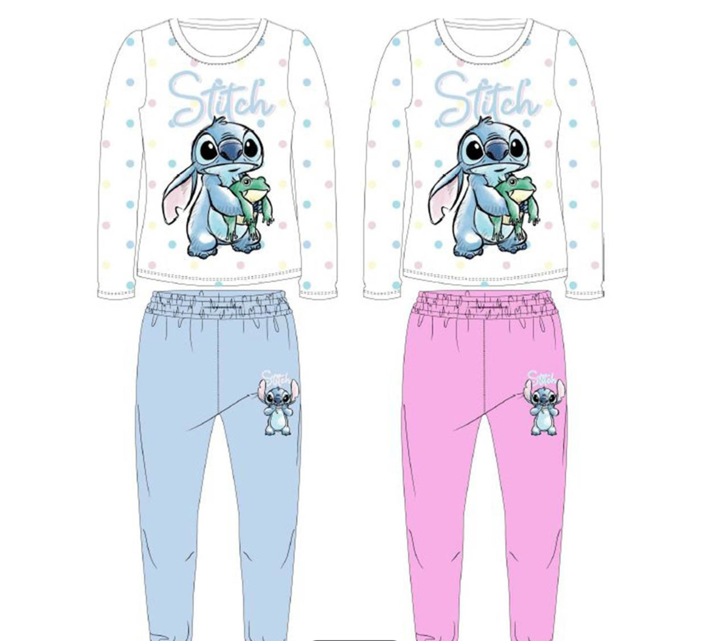 Pyjama stitch fille