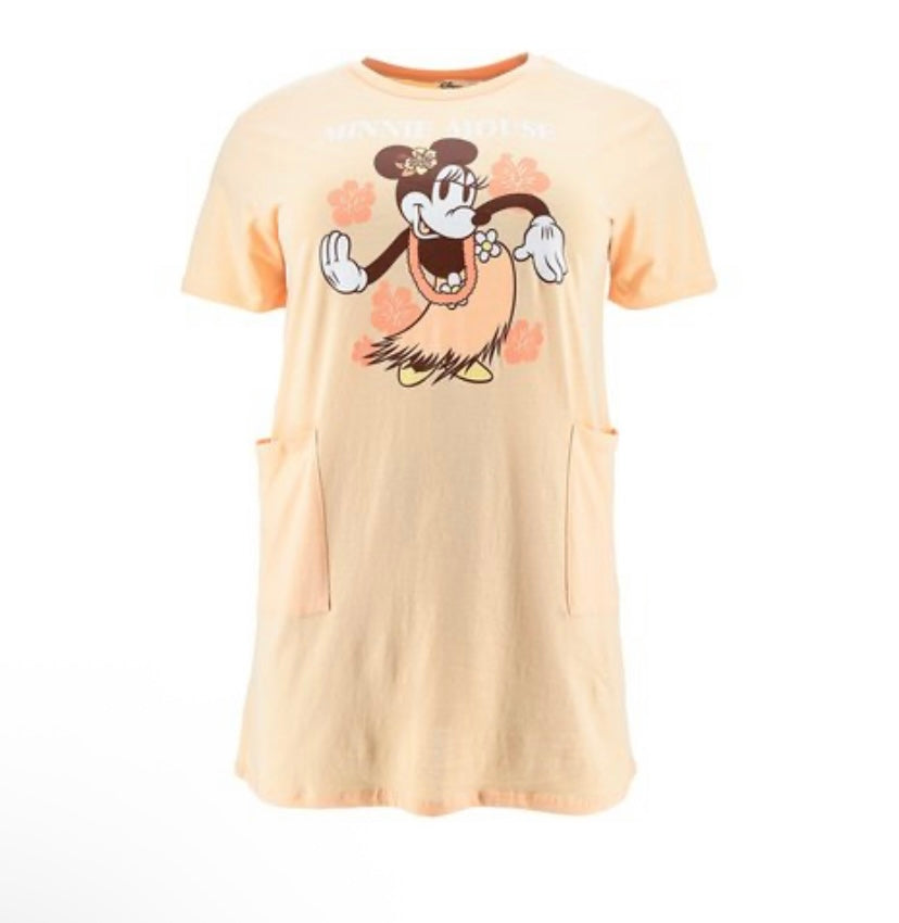 chemise de nuit Minnie orange