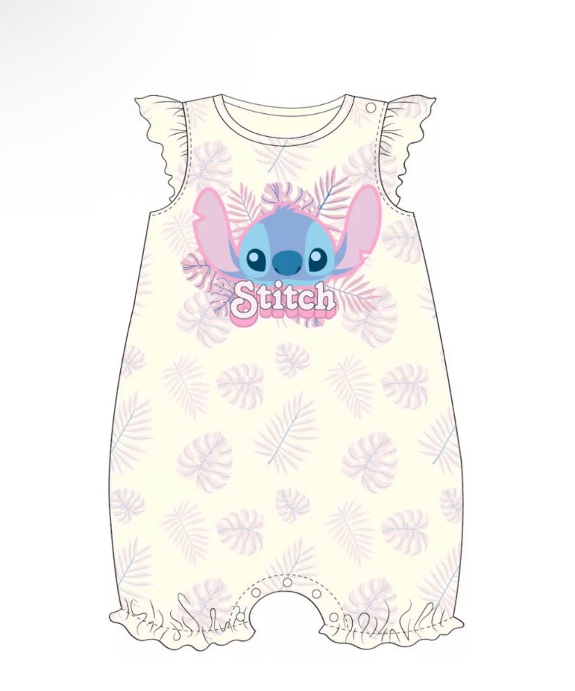 Combi bebe Stitch jaune