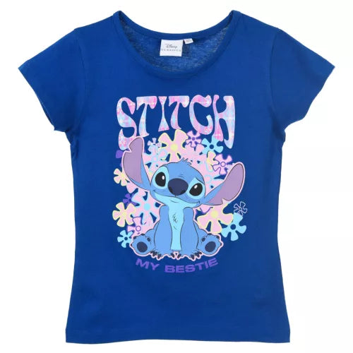 t-shirt Stitch Bleu