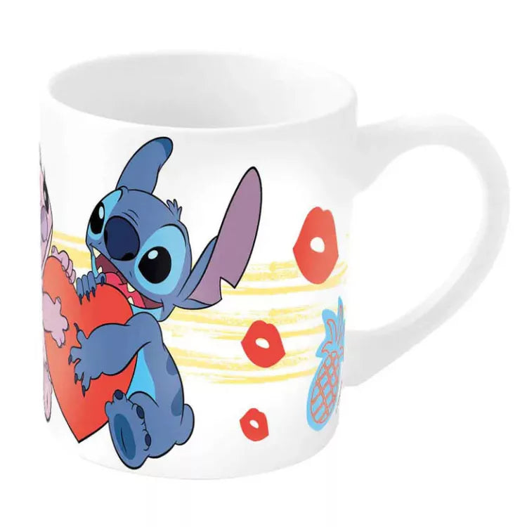 Tasse Porcelaine Stitch Coeur