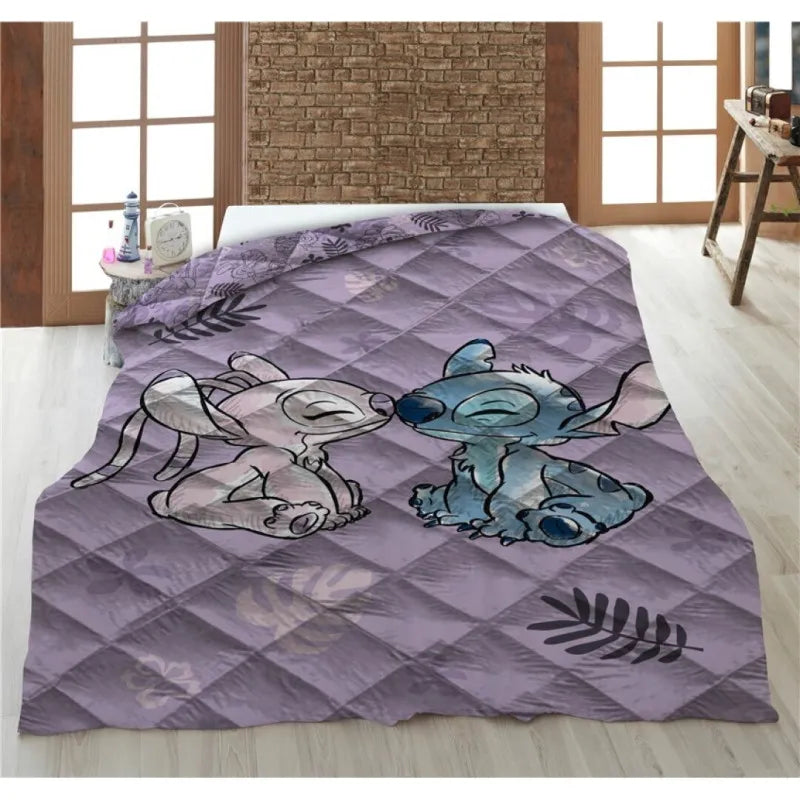Couette imprimée - Stitch et angel ( Sur commande )