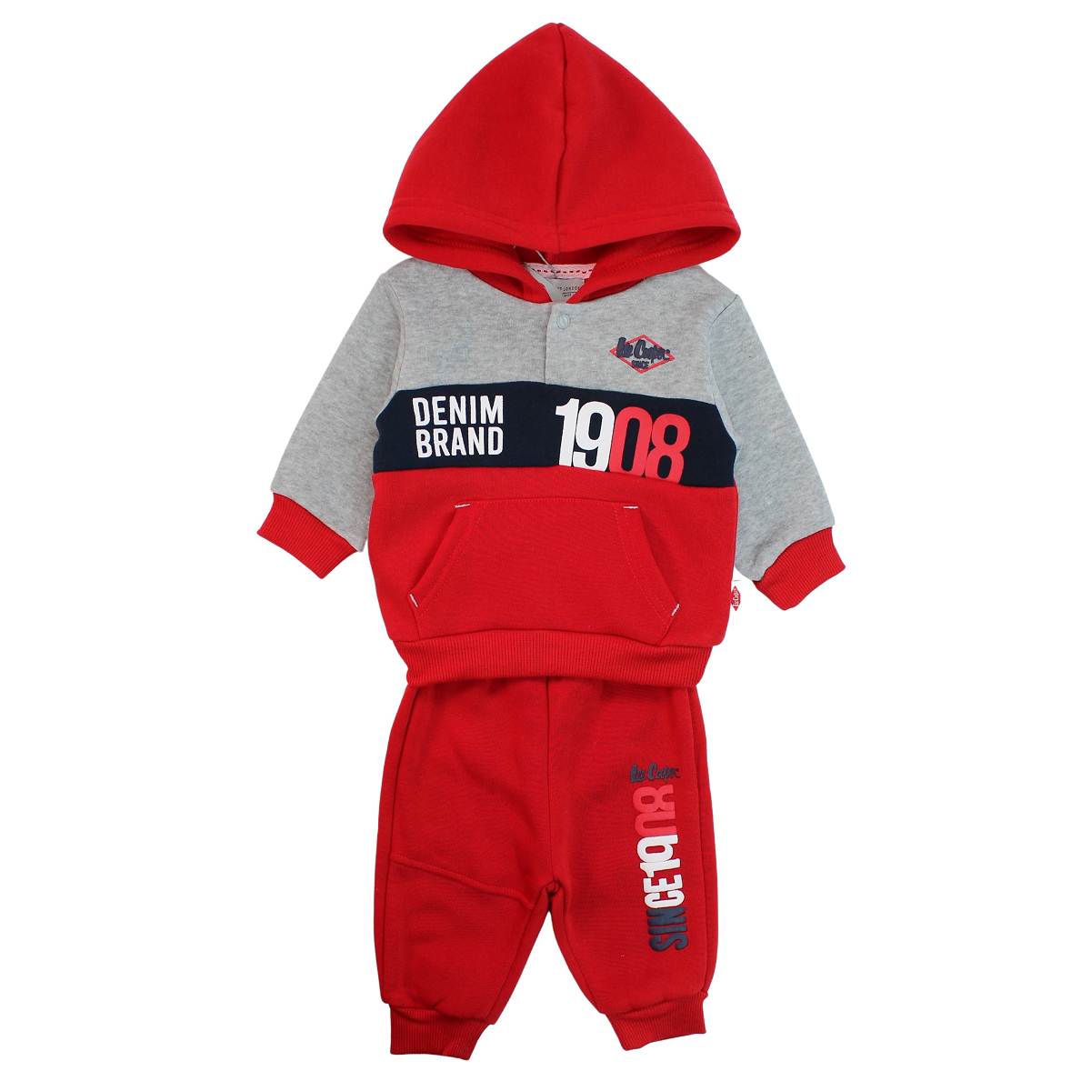 Ensemble Bébé Lee cooper - Rouge 6 mois