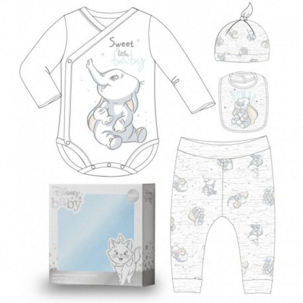 Ensemble 4 Pièce - Dumbo 9 mois