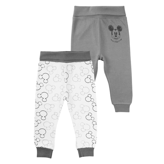 Lot deux pantalon gris Mickey bébé