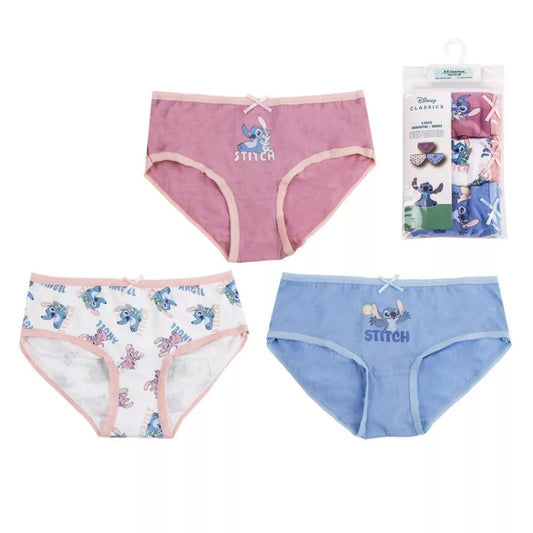 Lot 3 culotte Stitch 100% Coton