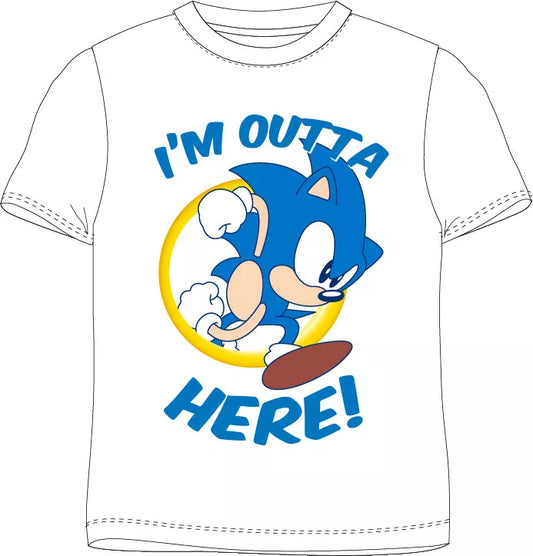 T-short Sonic Blanc