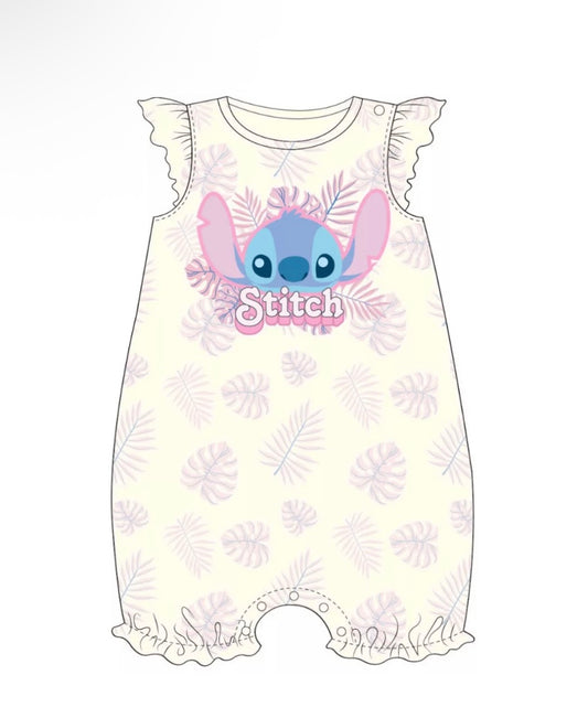 Combi bebe Stitch jaune