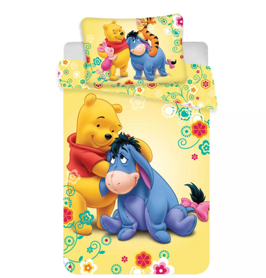 Parure Winnie et Tigrou 100%Coton 100x135 (Sur commande)