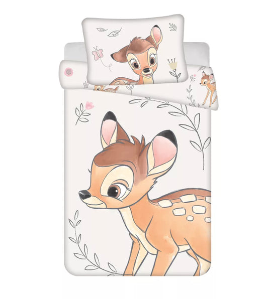 Parure Bambi 100% Coton 100x135 (Sur commande)