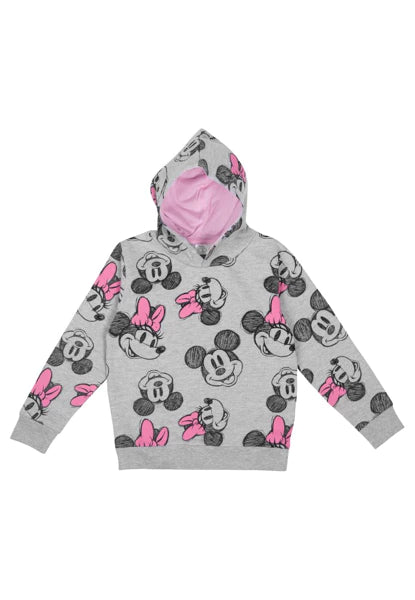 Pull Minnie gris - 7/8 ans