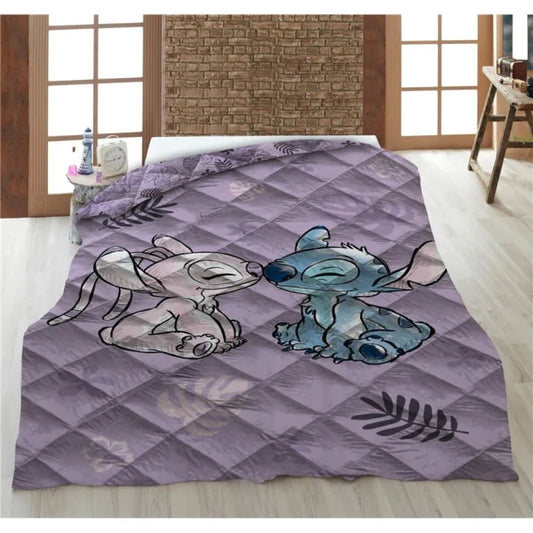 Couette imprimée - Stitch et angel ( Sur commande )