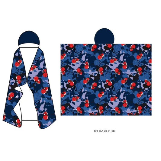 Plaid capuche spider man